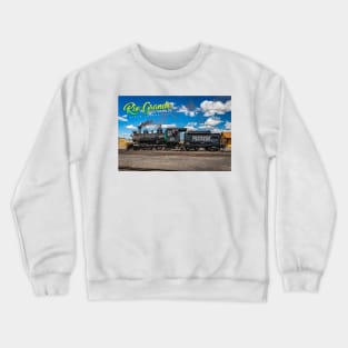 Rio Grande Southern 20 Steam Locomotive at Antonito Colorado Crewneck Sweatshirt